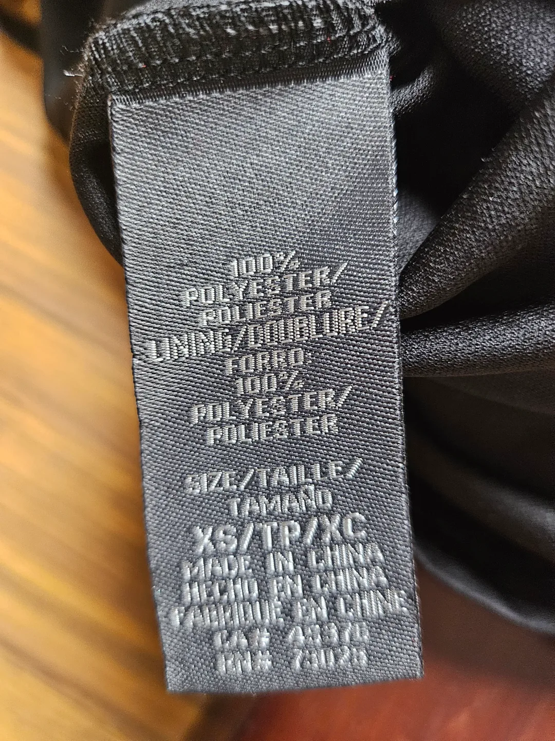 Black Mini Dress Size XS image indicator(3)