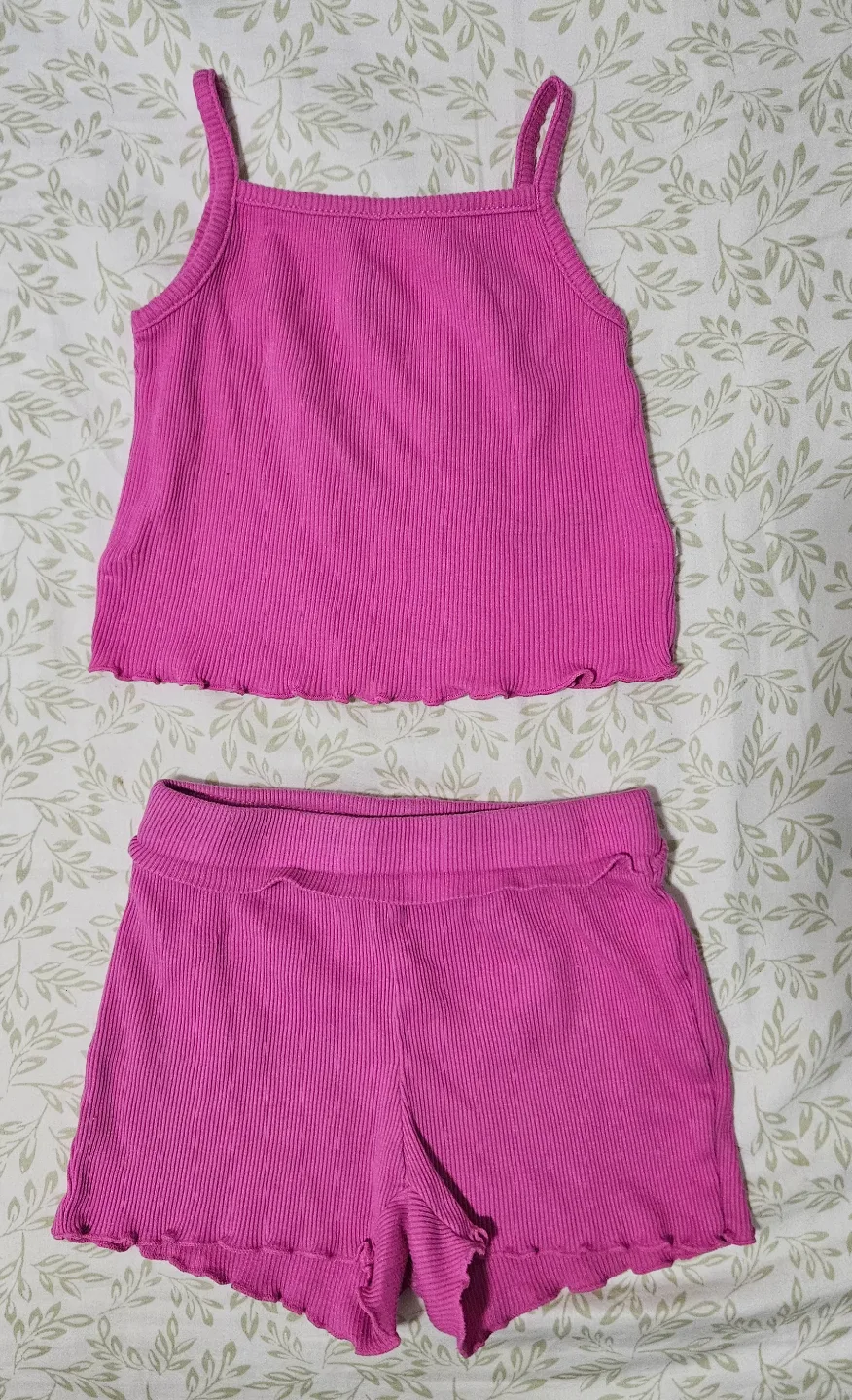 Baby Gap Organic Cotton Pink Two-Piece Set (12-18 Months) thumbnail