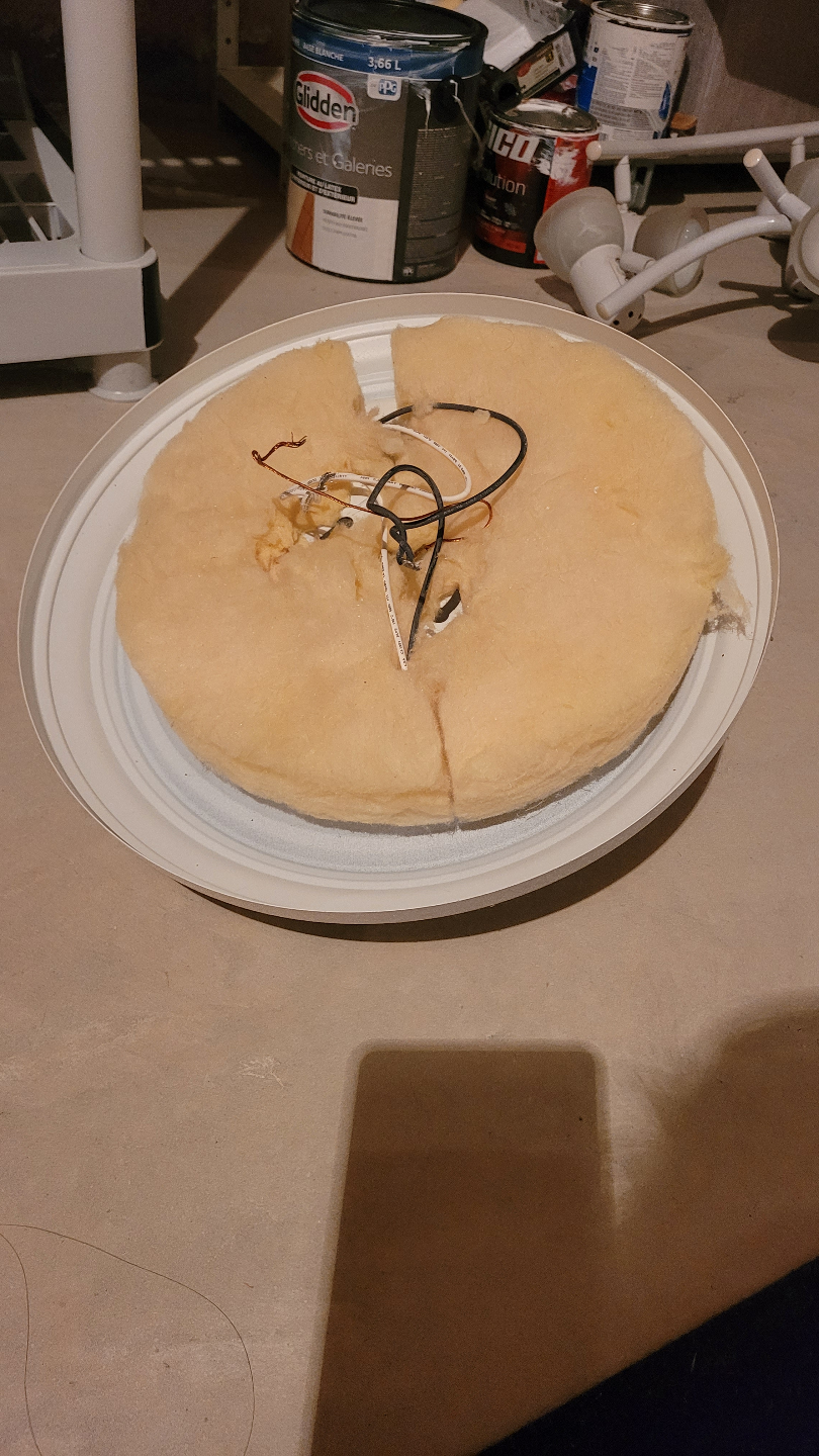 White Ceiling Light Fixture - photo 2