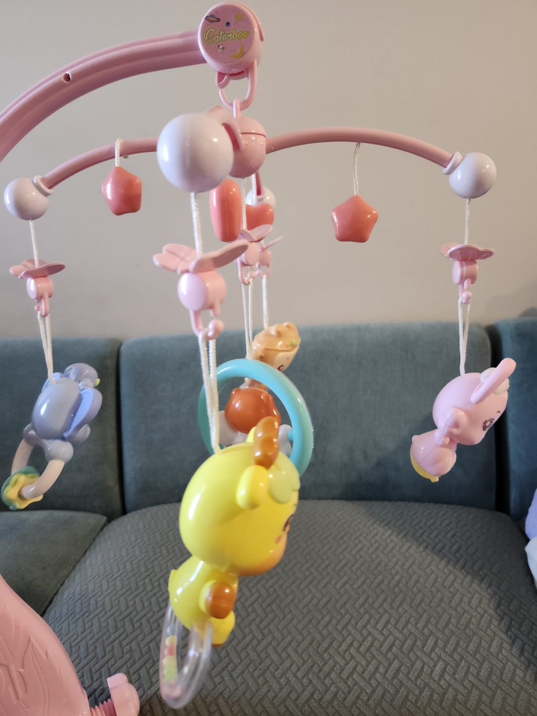 Baby Crib Mobile Toy with Hanging Toys - photo 3