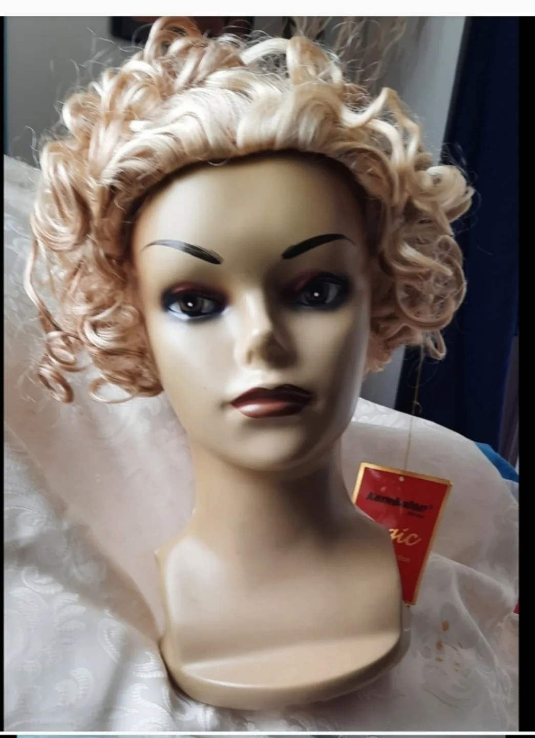 Curly Blonde Wig thumbnail