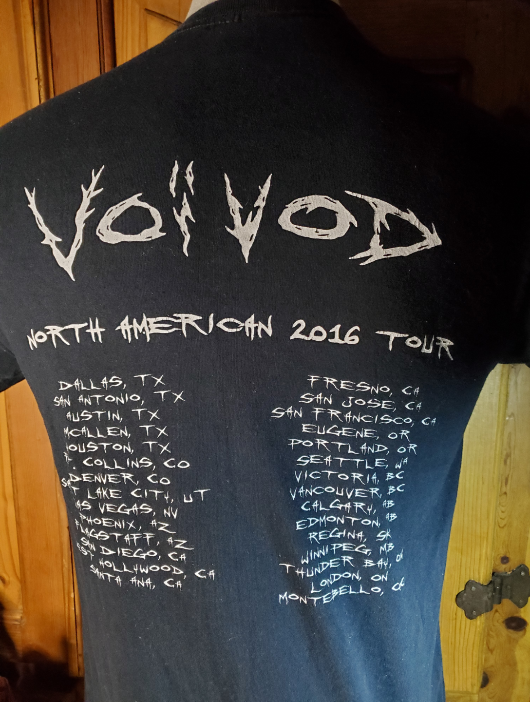 Voivod 2016 Tour Shirt (Great Condition)($20 Firm) - photo 2