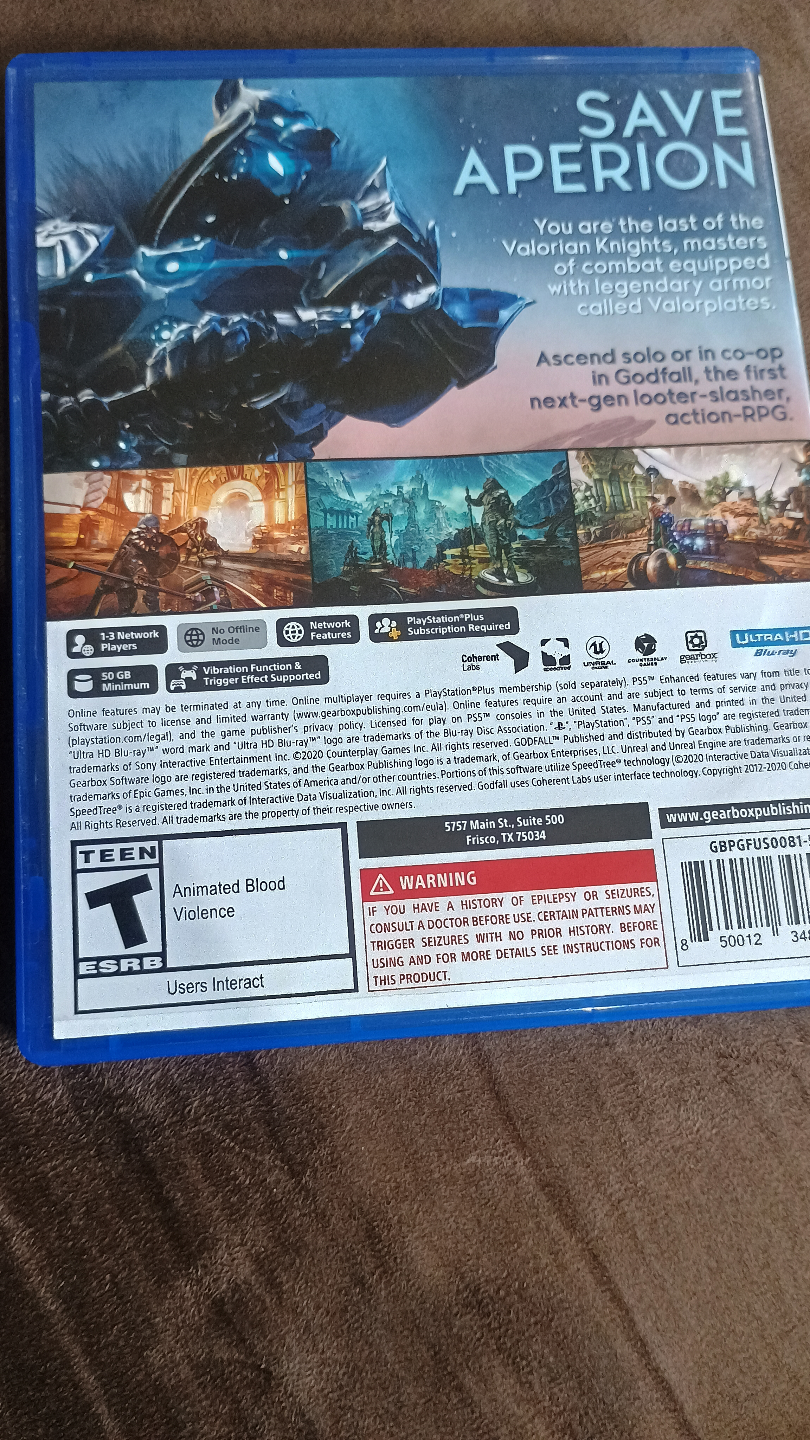 godfall PS5 game - photo 2