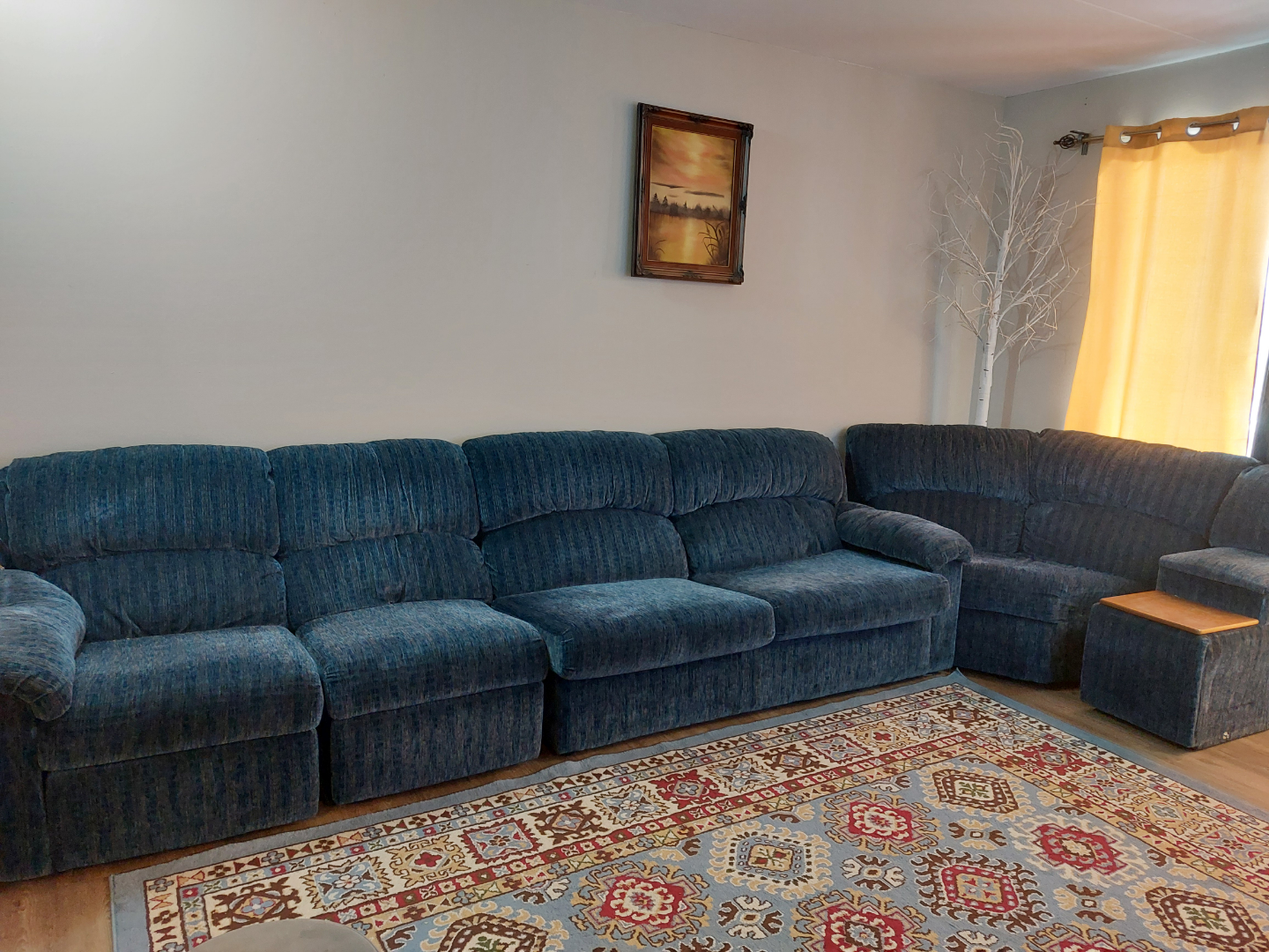 Sectional Sofa with Pull-Out Bed