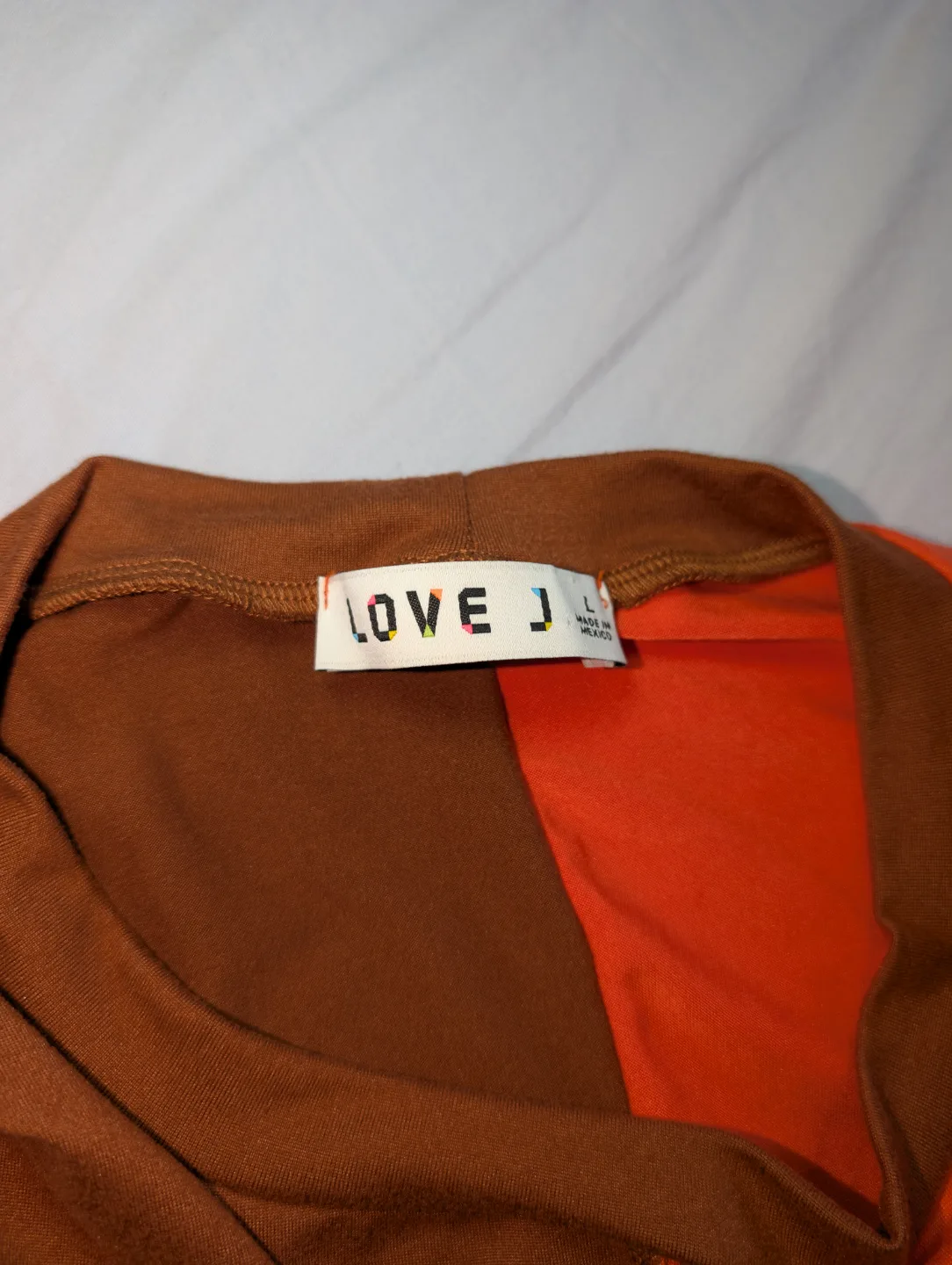 LOVE J Two-Tone Cropped Long Sleeve image indicator(3)