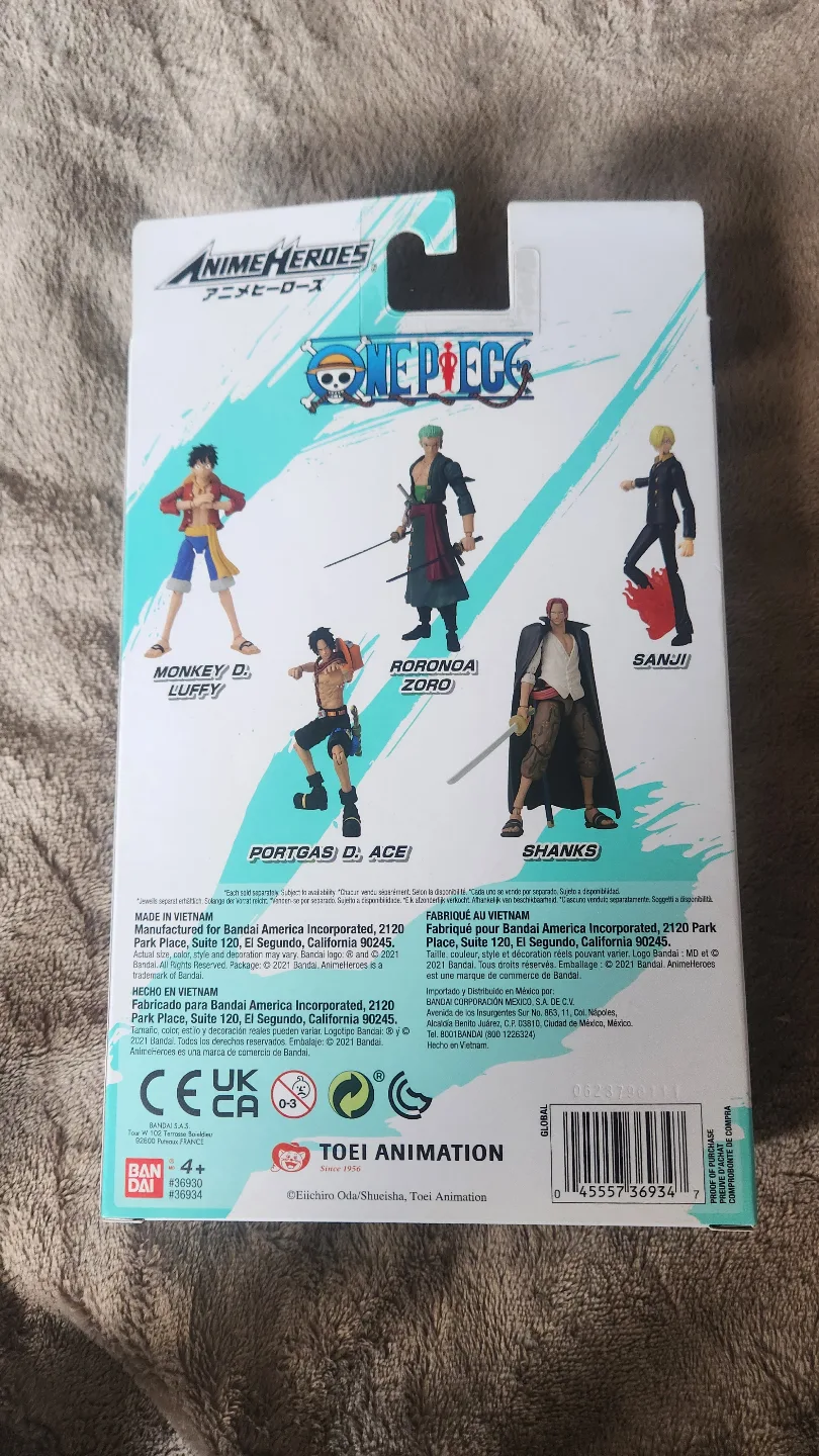 One Piece Anime Heroes Portgas D. Ace Figure🏒 image indicator(3)