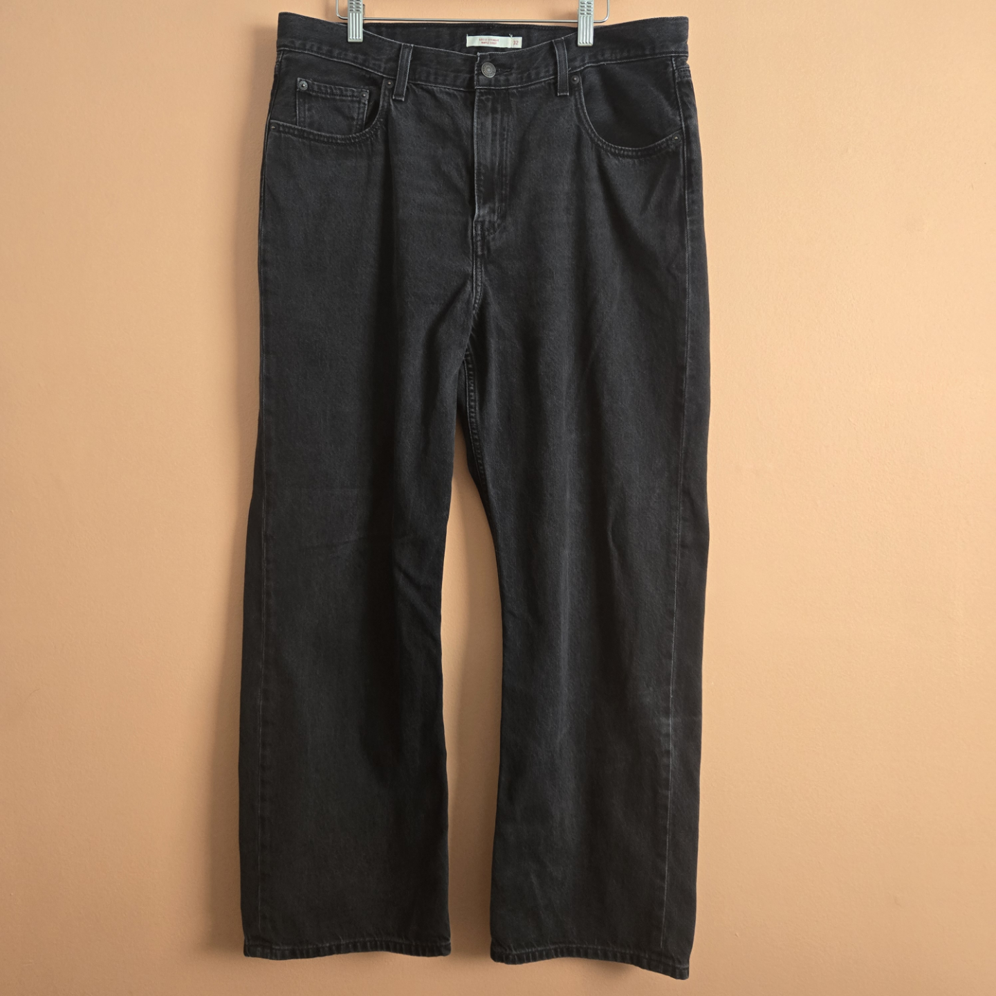 Levi's Loose Straight Black Jeans Size 32