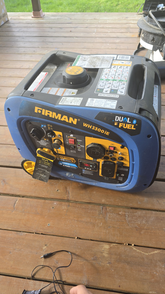Firman WH3300ie Dual Fuel Generator