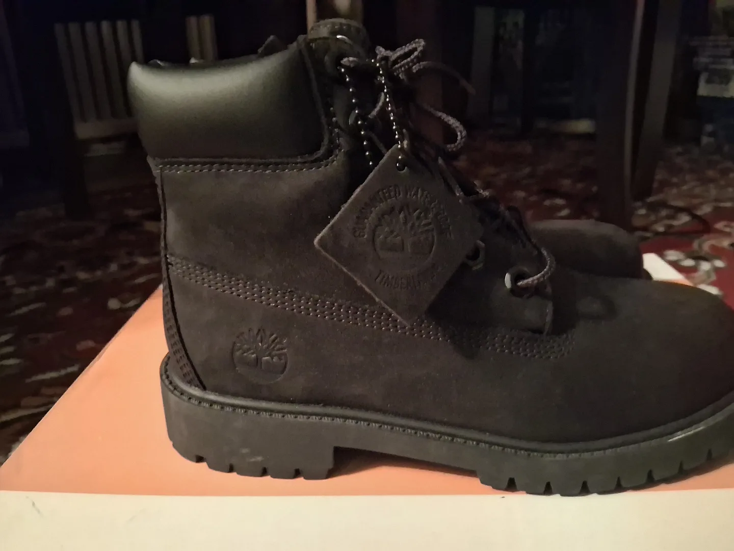 Timberland Black Boots - Youth Size image indicator(3)