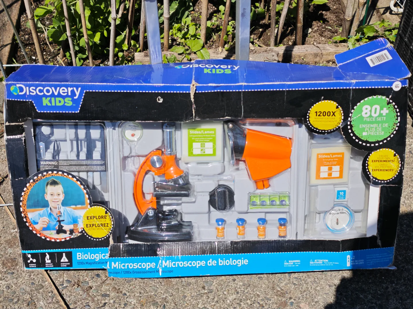 Discovery Kids Biologica Microscope Set (FCFS!) thumbnail