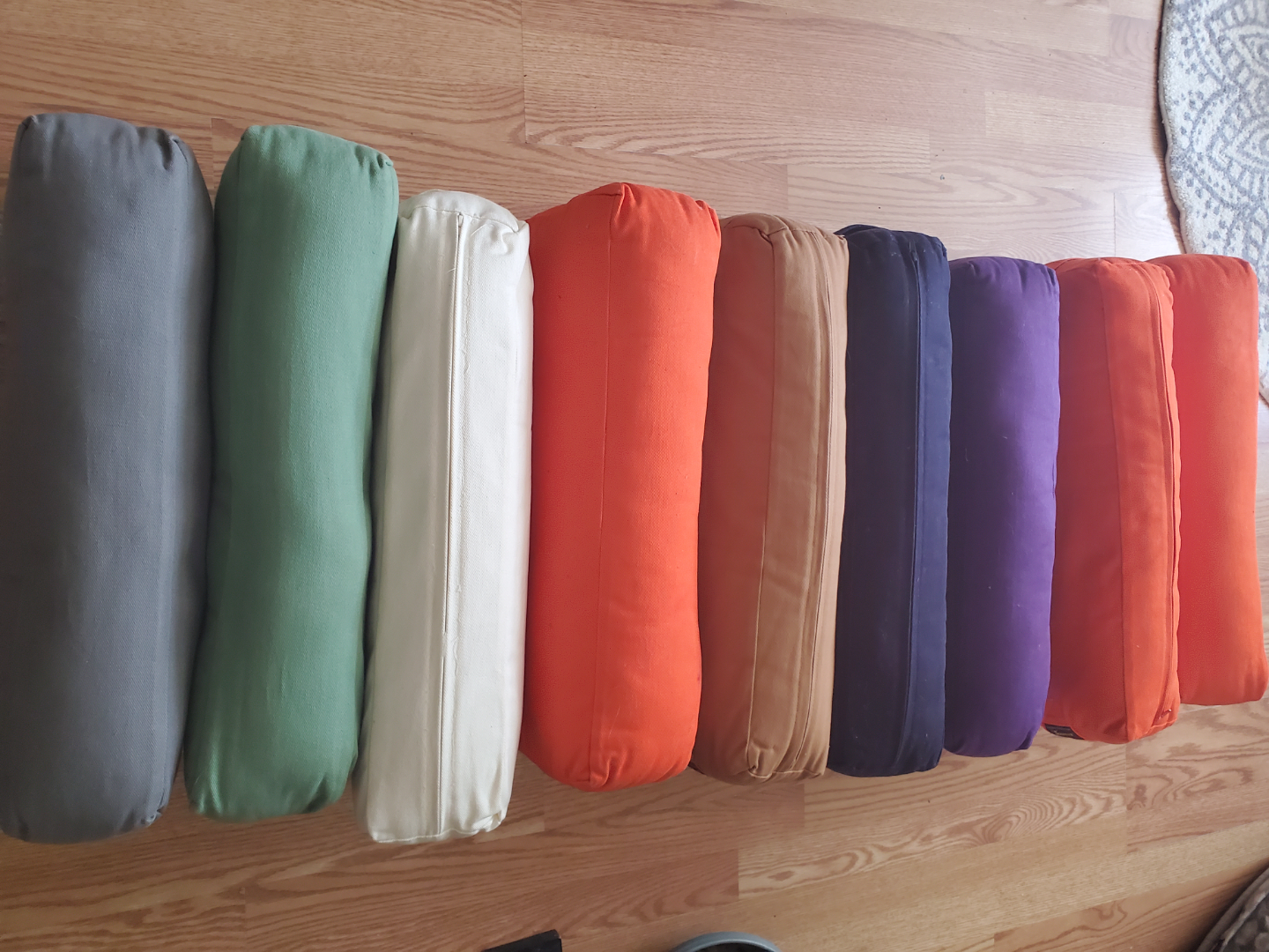 Yoga Bolsters - Various Colours