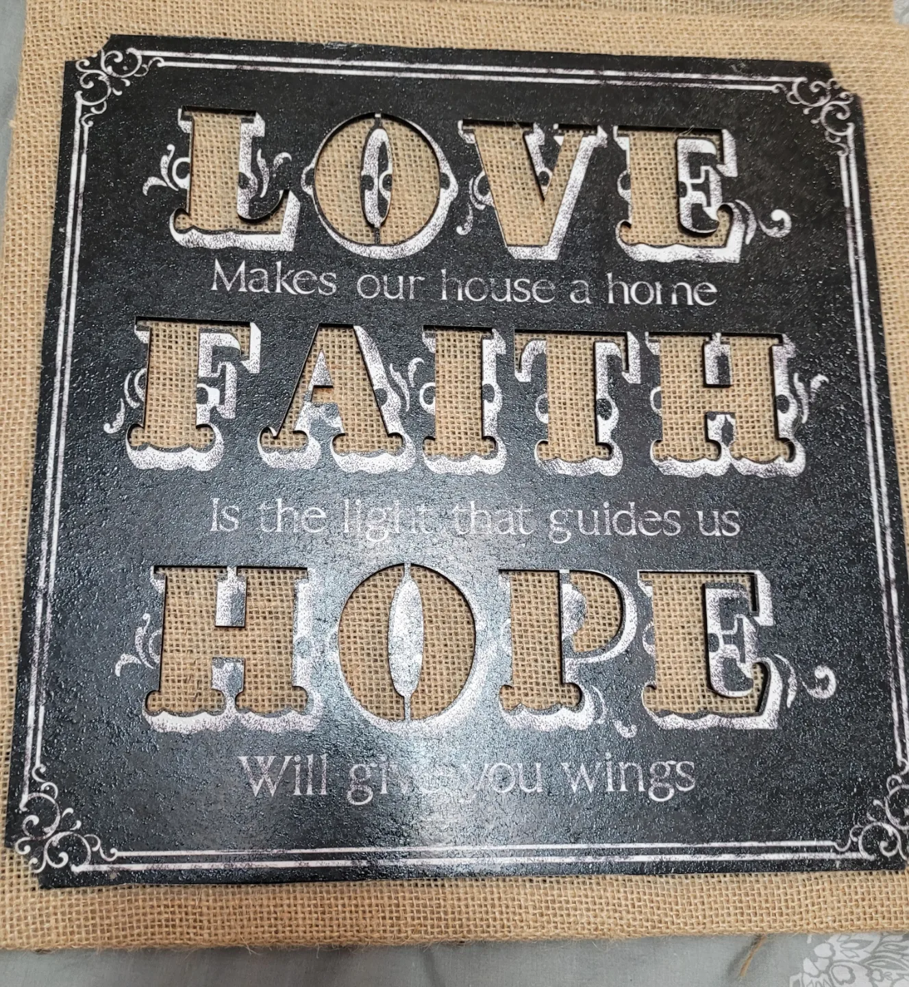 Set of Two Home Decor Wall Plaques with Inspirational Quotes image indicator(4)