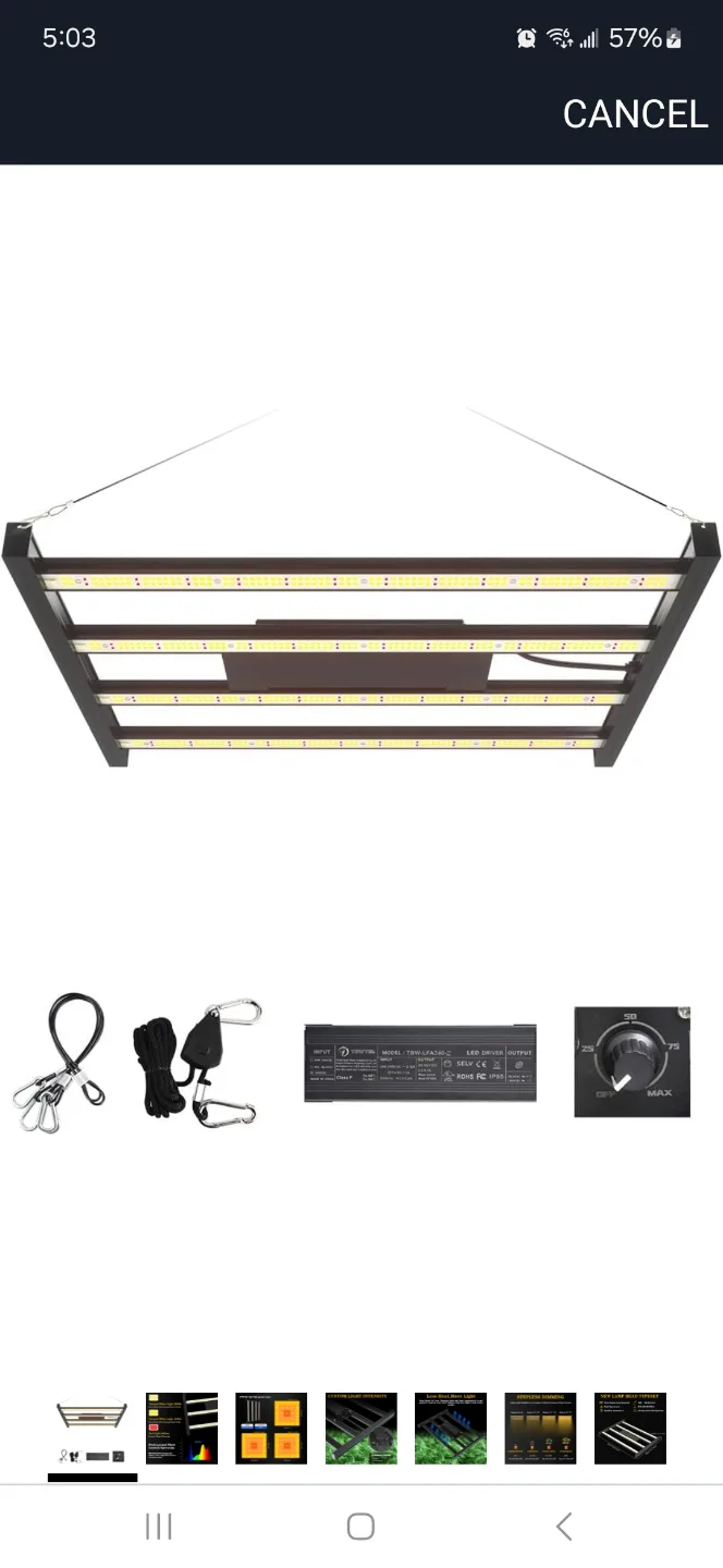 Brand New LED Plant Grow Light thumbnail
