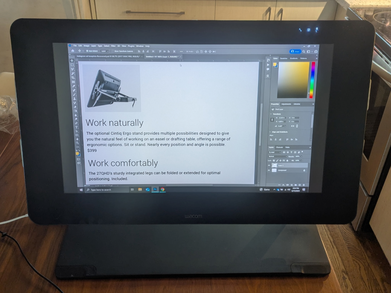 Wacom Cintiq 27qhd - photo 4