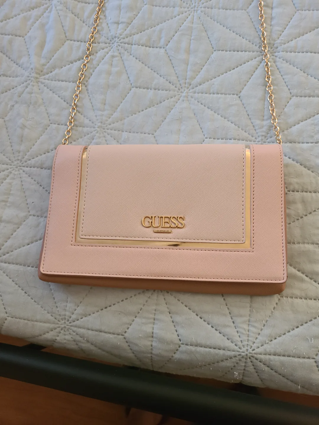 Guess blush pink crossbody bag 🏒 thumbnail