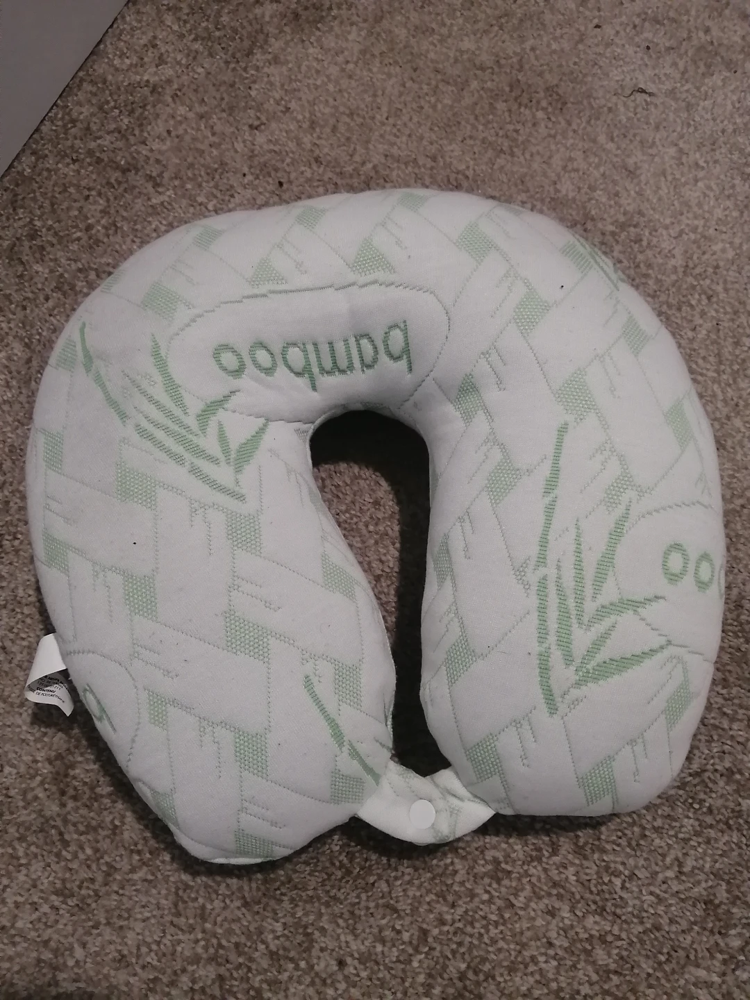 Bamboo Travel Neck Pillow