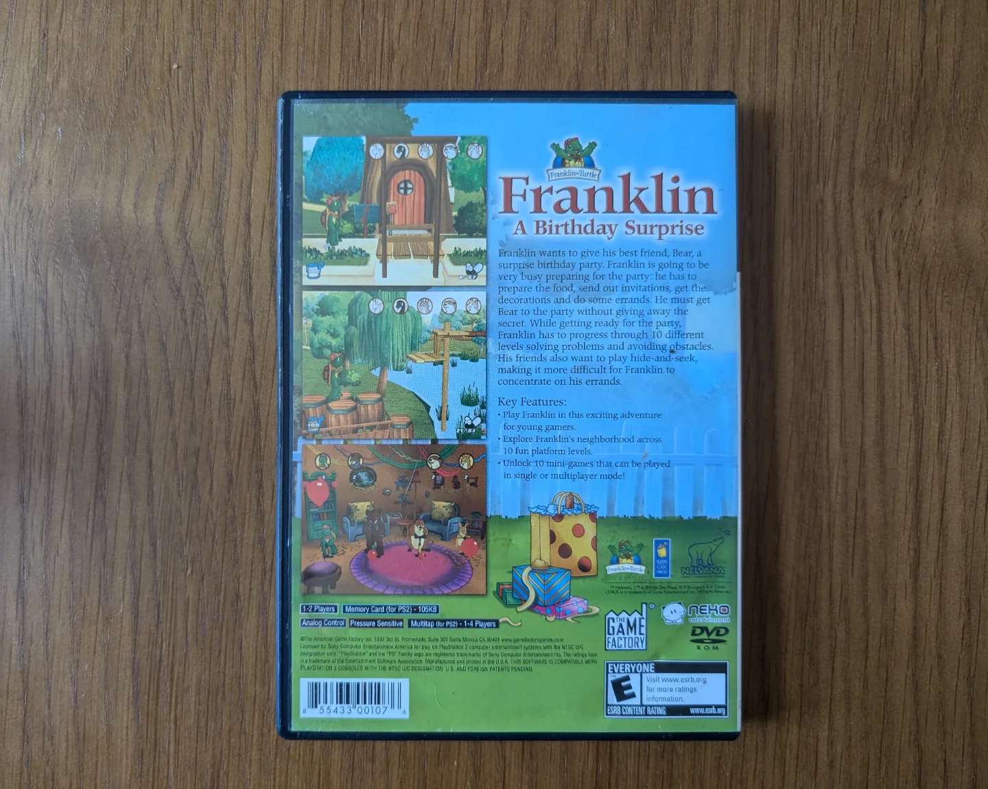 Franklin the Turtle - Sony PlayStation 2 PS2 Game image indicator(3)