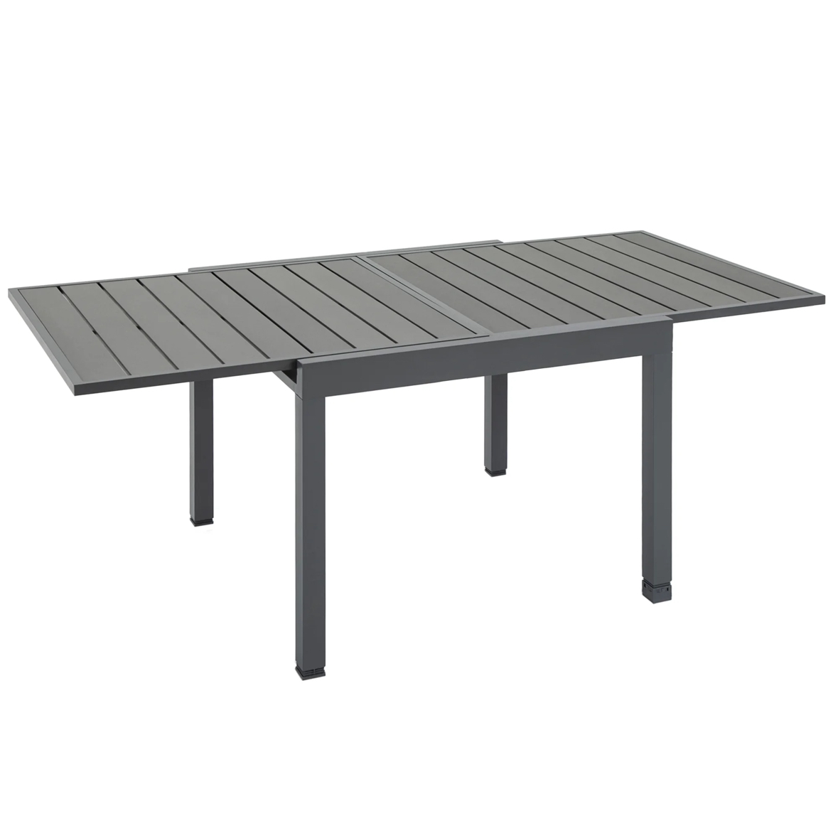 Outdoor Extendable Dining Table for 4-6 Ppl w/ Aluminum Frame - photo 2