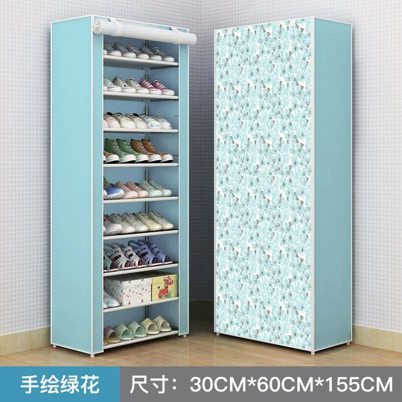 Fabric 10-Tier Shoe Rack  clearance sale image indicator(2)