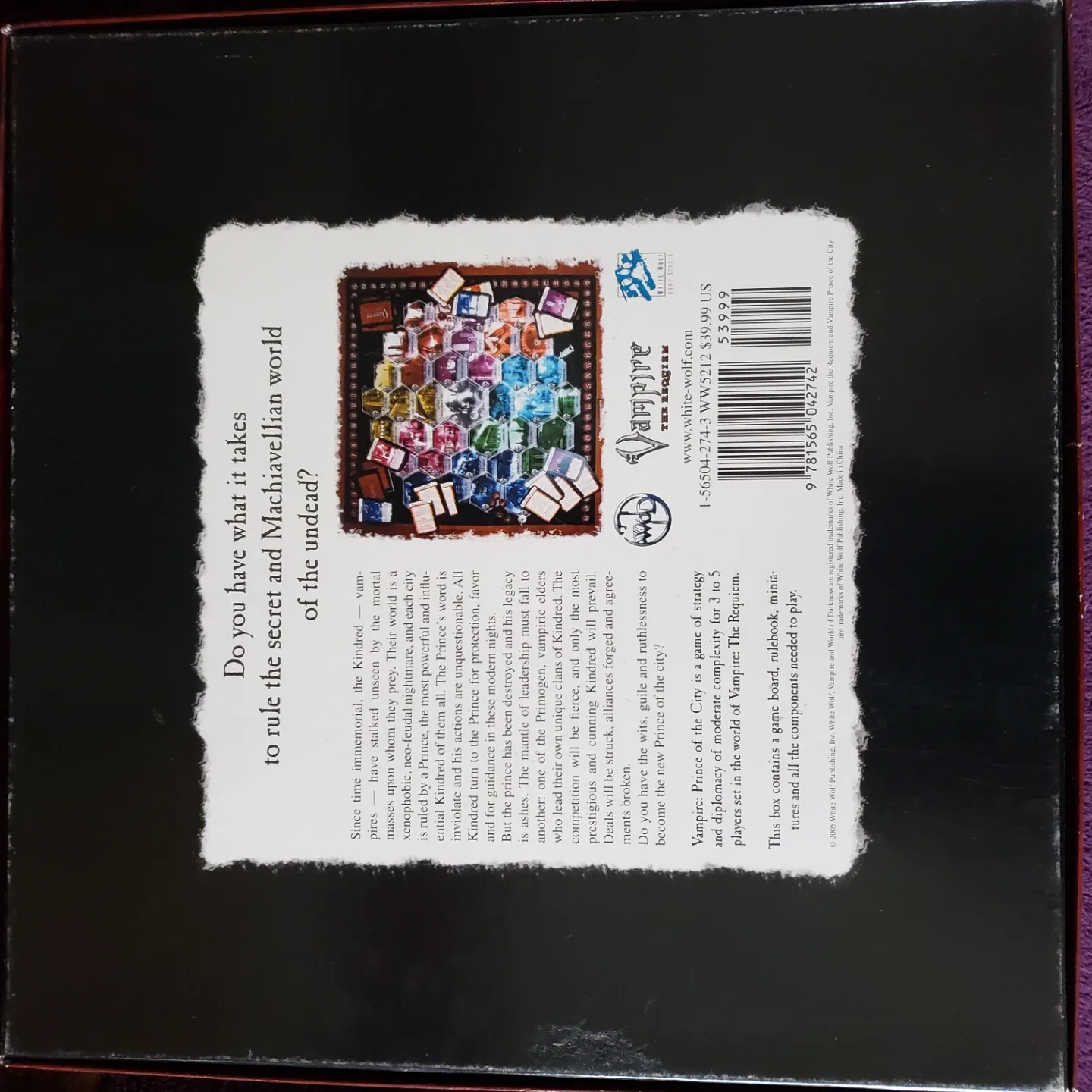 Vampire: The Prince of the City Board Game image indicator(2)