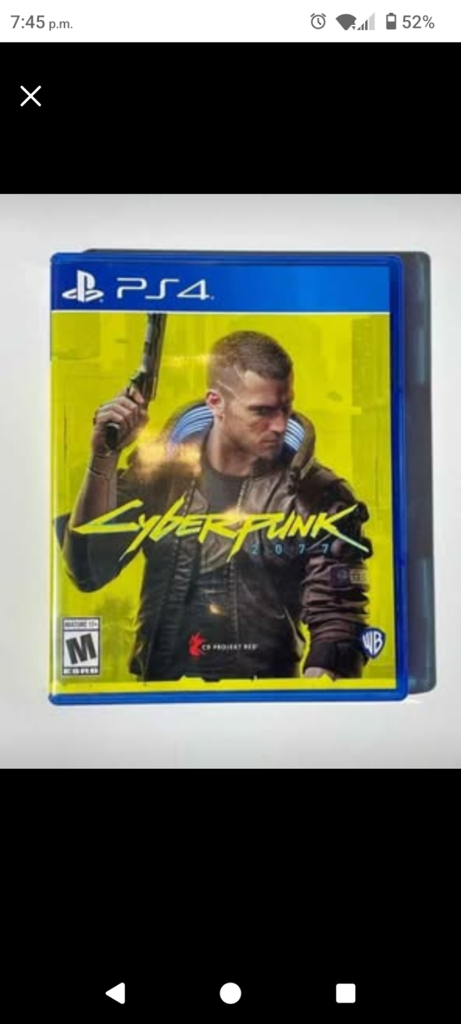 Cyberpunk 2077 PS4 Game