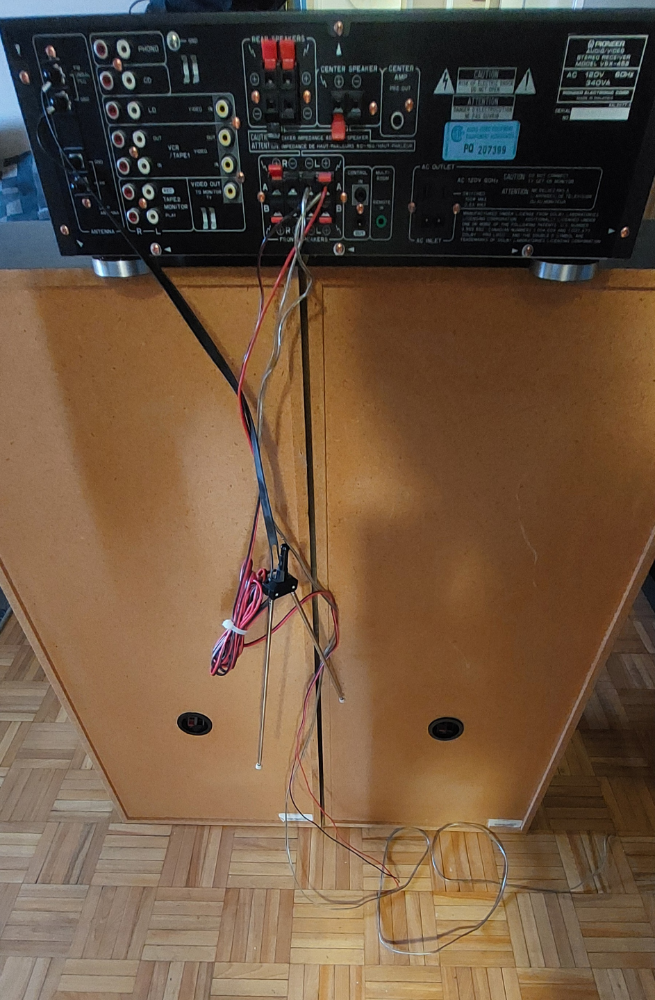 2 Vintage Pioneer Tower Speakers and Receiver - photo 2