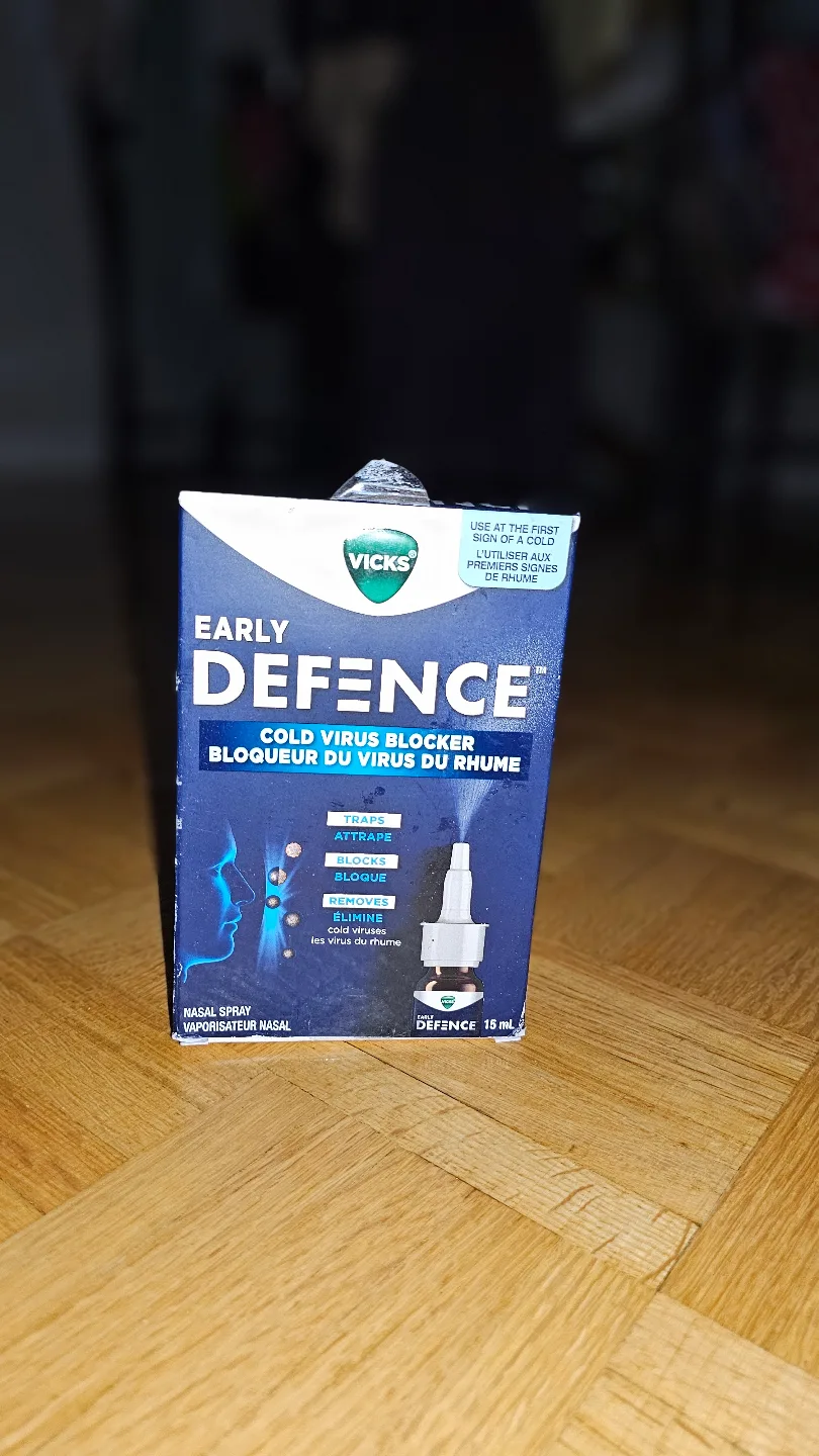 Vicks Early Defence Cold Virus Blocker Nasal Spray - 15ml