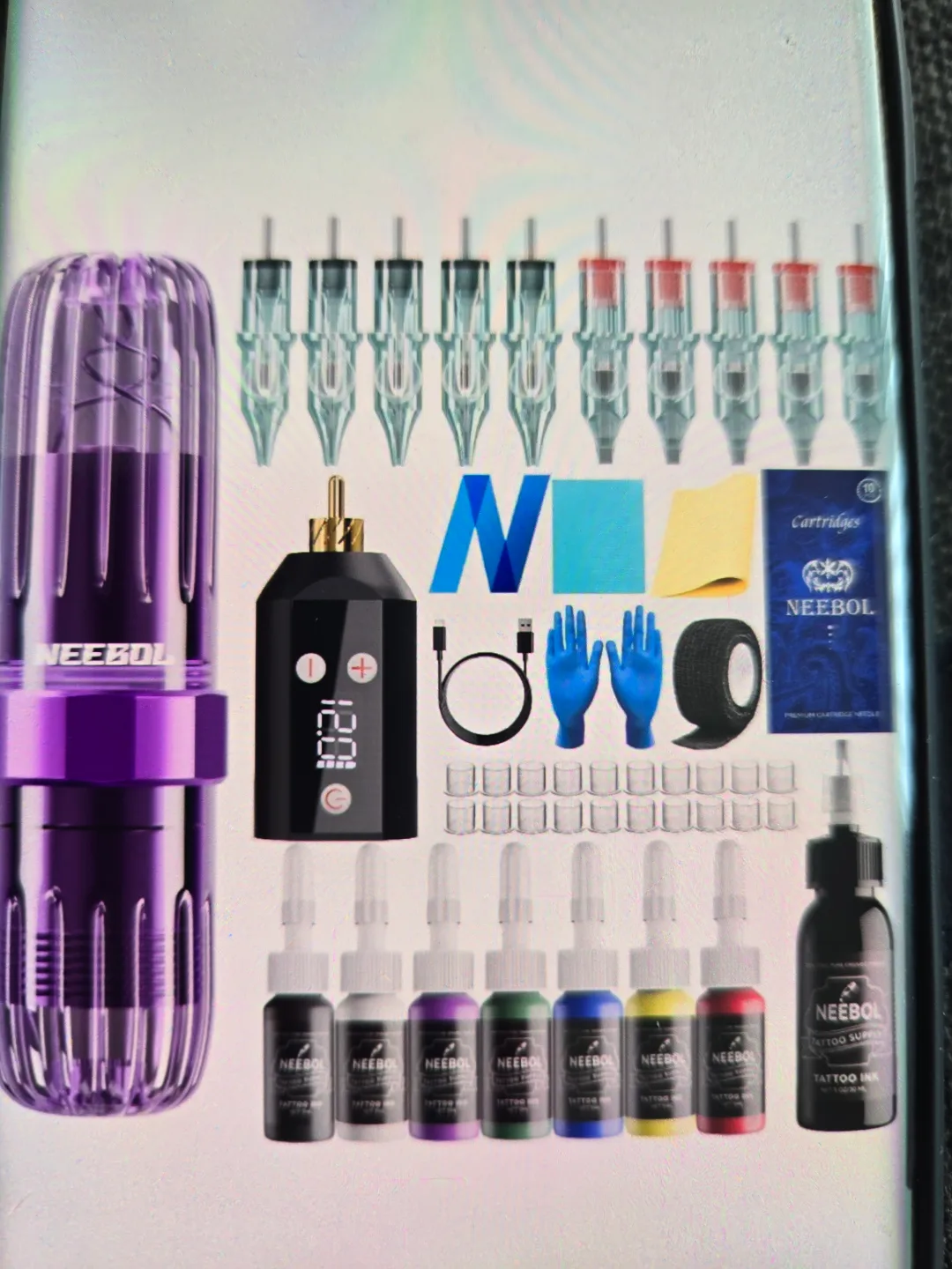 Brand New Wireless Tattoo Pen Kit thumbnail