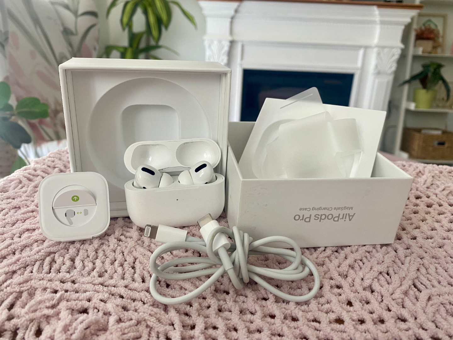 Apple AirPods Pro with MagSafe Charging Case - $75 OBO