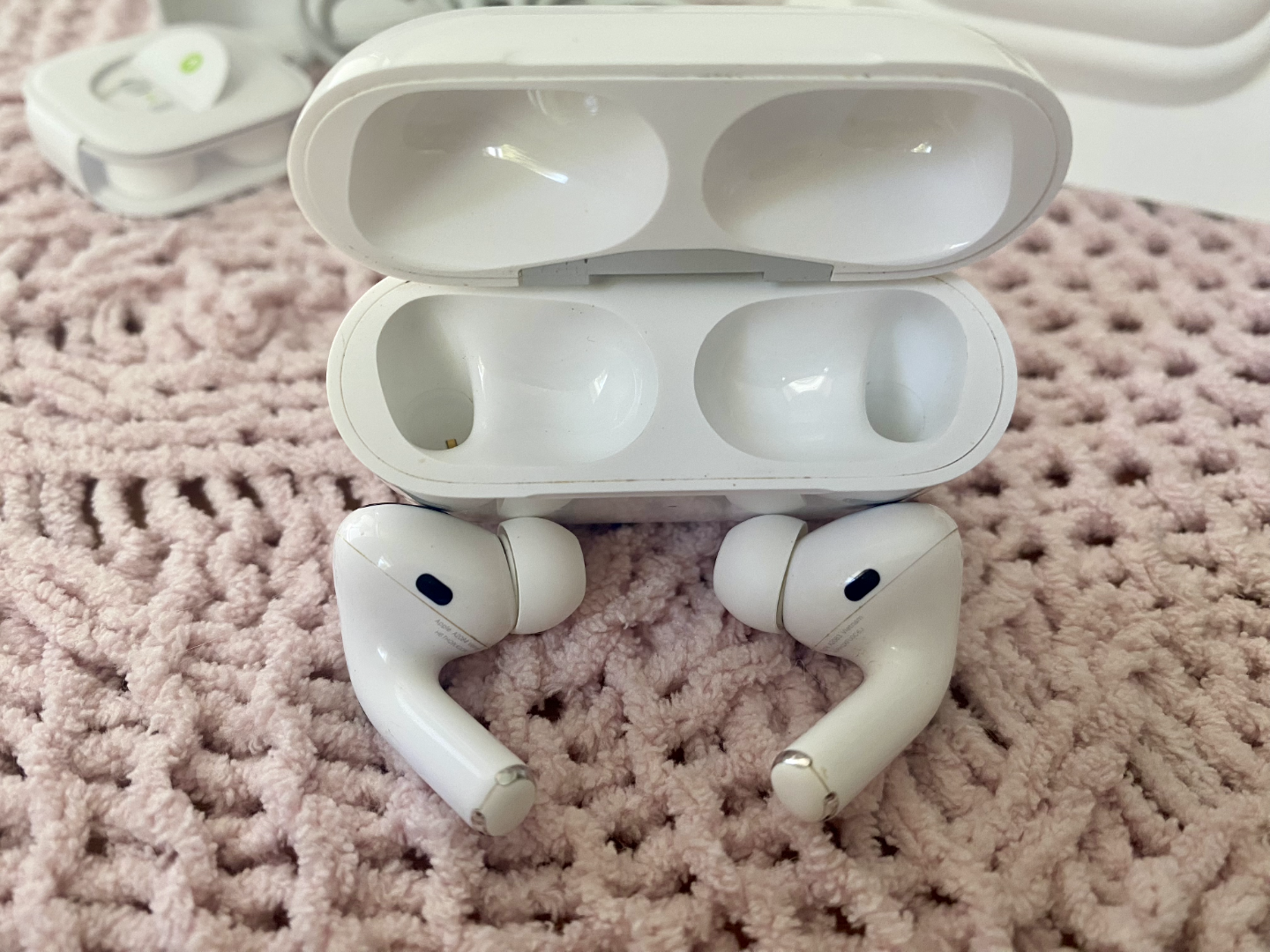 Apple AirPods Pro with MagSafe Charging Case - $75 OBO - photo 2