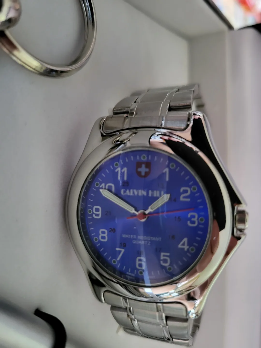 Calvin Hill Men's Gift Set - Watch, Pen, Knife Tool & Keychain image indicator(3)