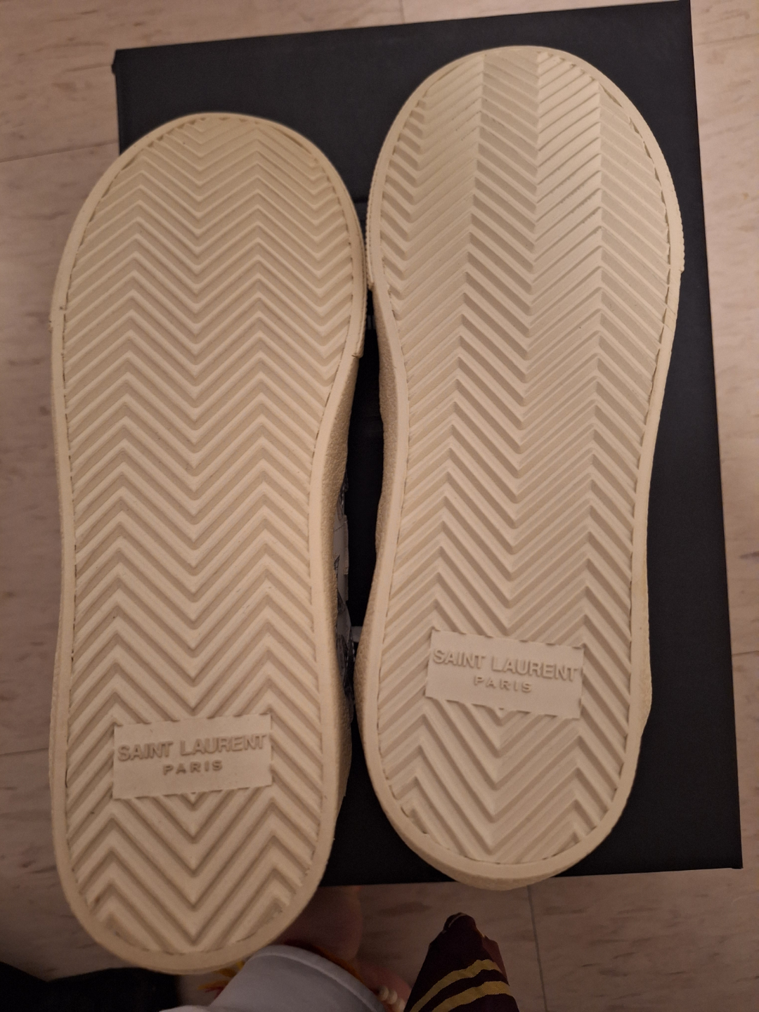 Saint Laurent Paris Court Classic SL/06 Sneakers - Size 36