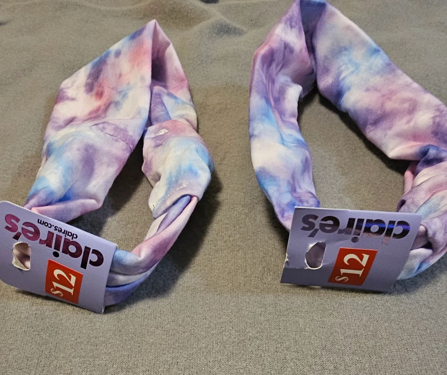 Two Tie-Dye Headbands