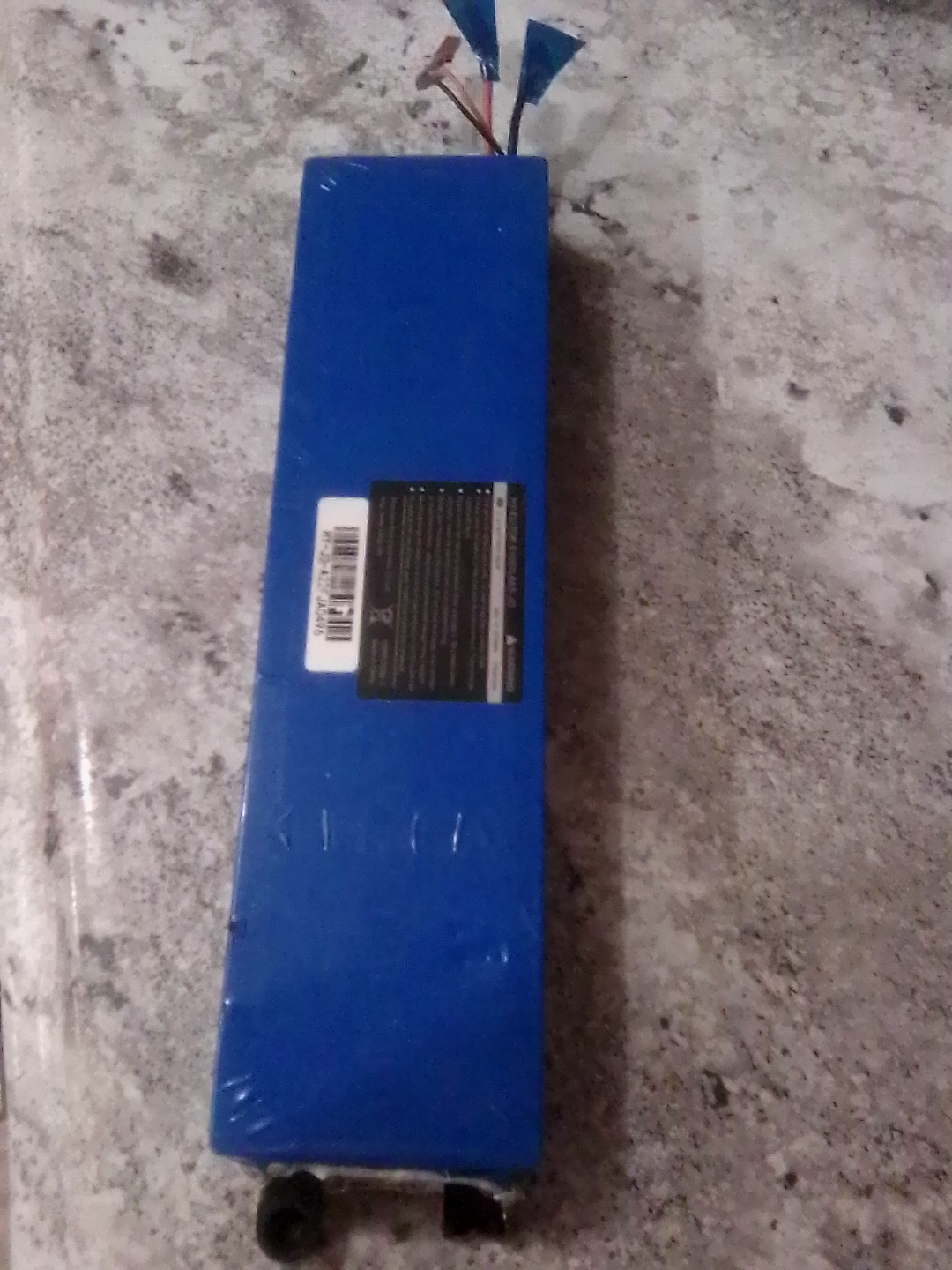 Used 36V/270Wh lithium ion scooter battery