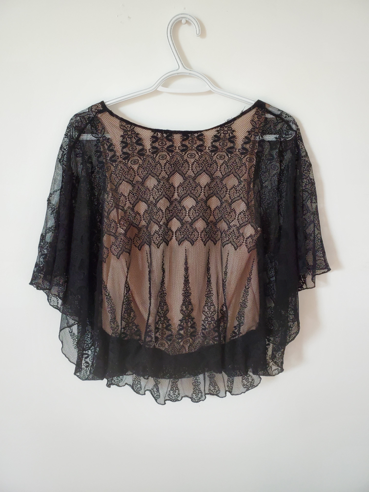 Sans Souci Black Lace Top - photo 2