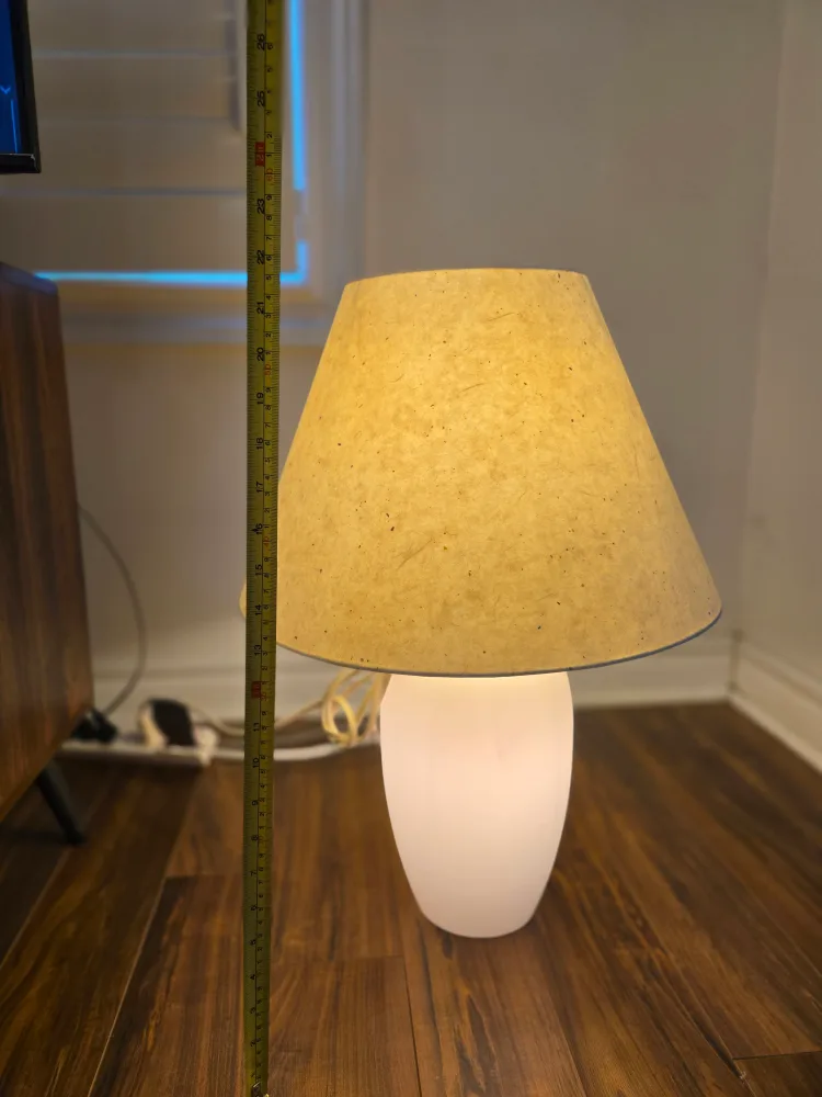 Frosted glass table lamp thumbnail