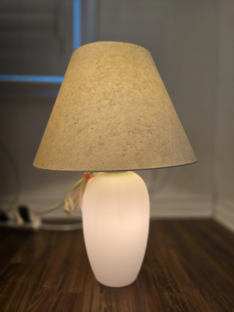 Frosted glass table lamp - photo 2
