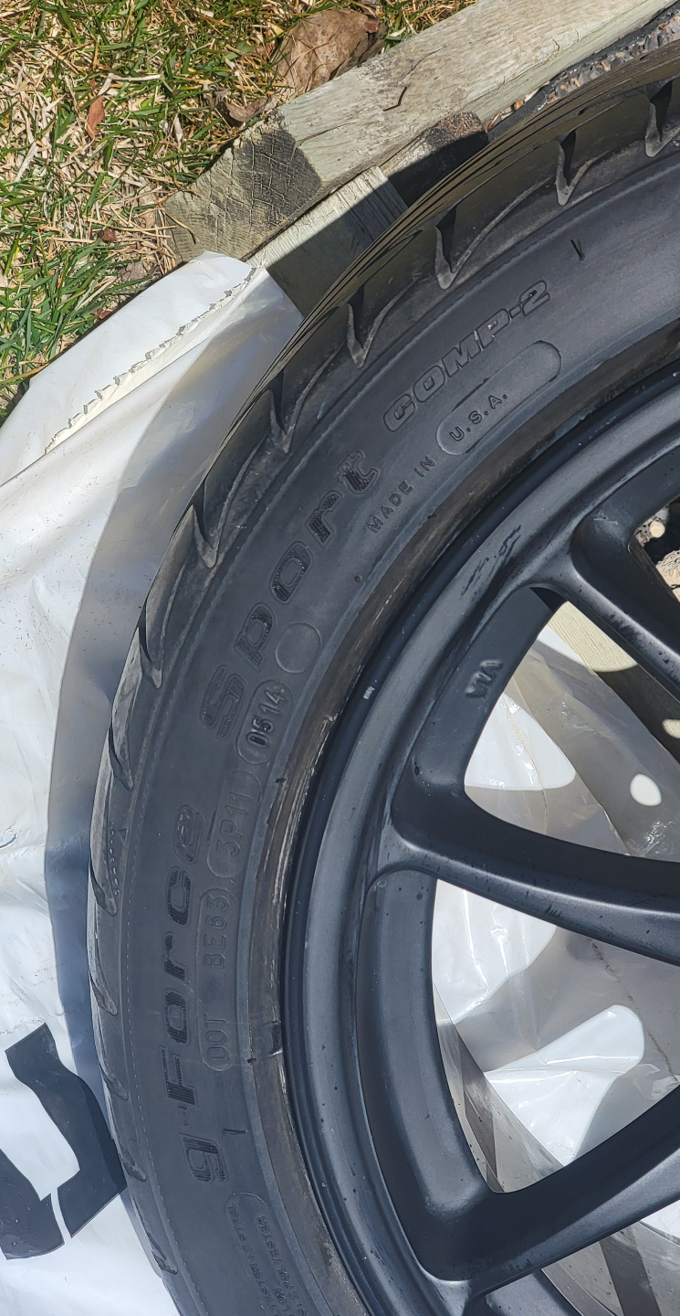 Set of 4 Koya Racing Wheels with BFG Summer Tires - photo 2