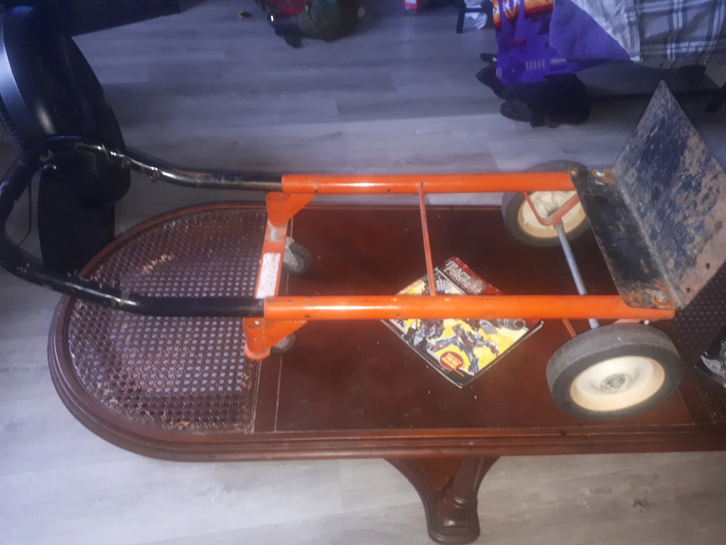 Orange and Black Hand Truck - photo 2