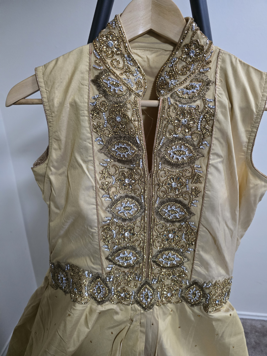 Gorgeous Gold Embroidered Gown