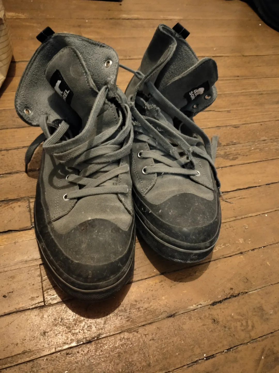 Men's Sorel High-Top Canvas Sneakers - Size 9 thumbnail