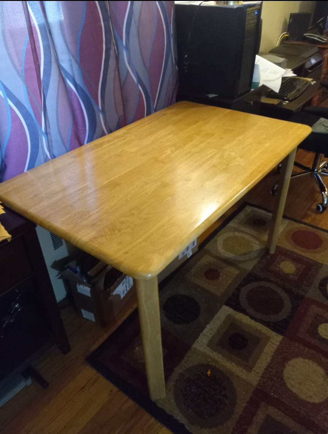 wooden table - photo 2