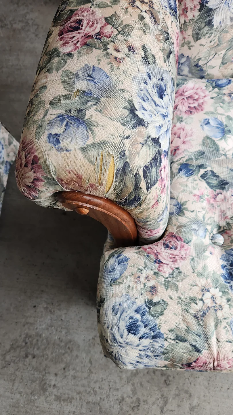 Floral Sofa and Swivel Chair Set image indicator(6)