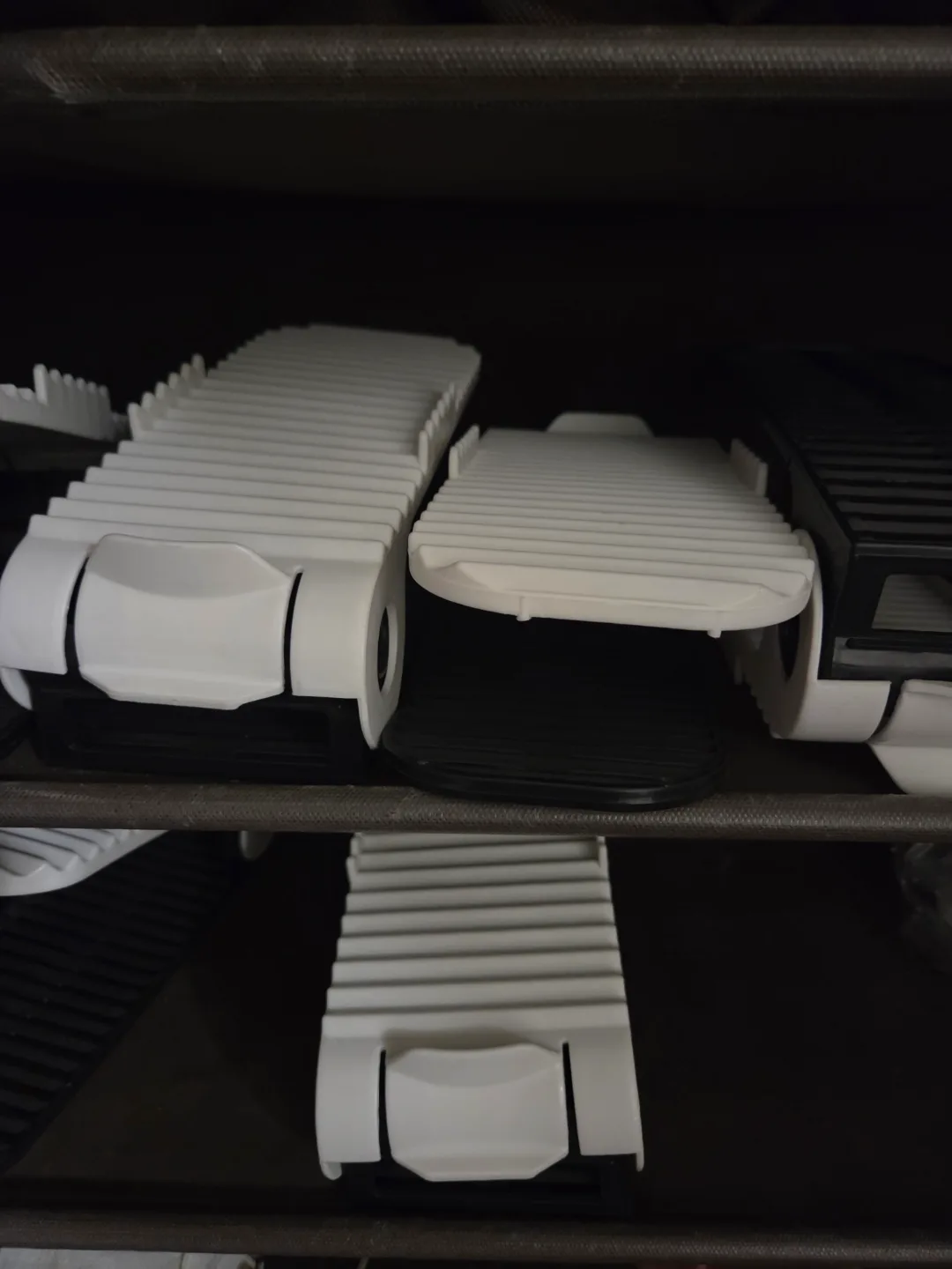 Shoes Storage Shelving Rack & 10 Pair Adjustable Shoe Stackers image indicator(3)