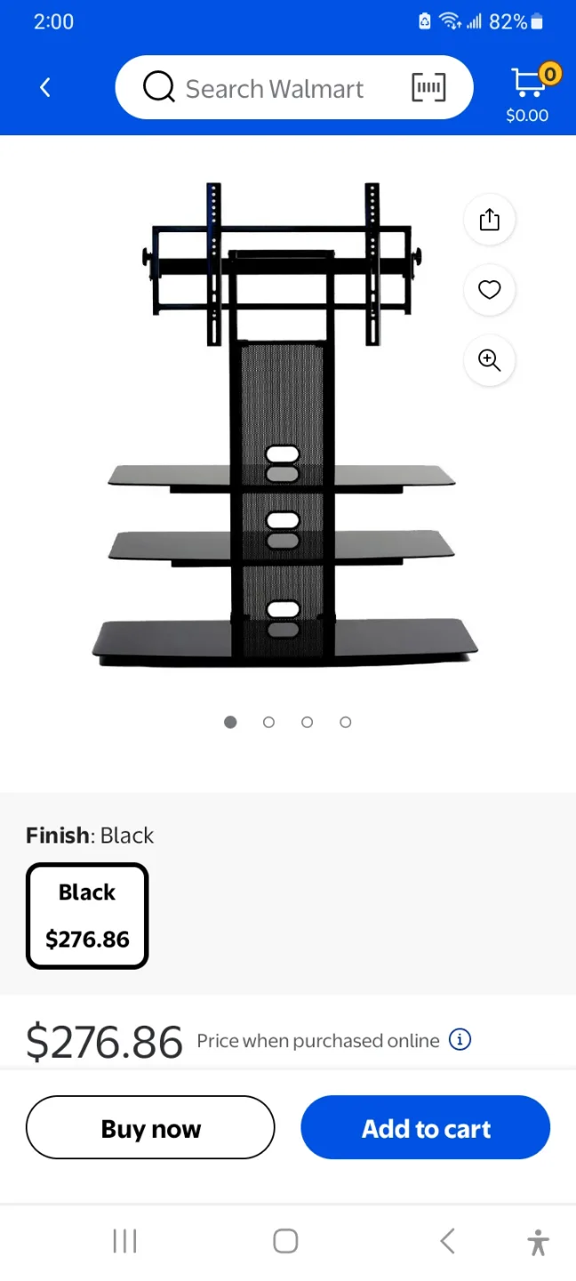 Whalen Fusion TV Stand with Mount for Flat Screen TVs image indicator(10)