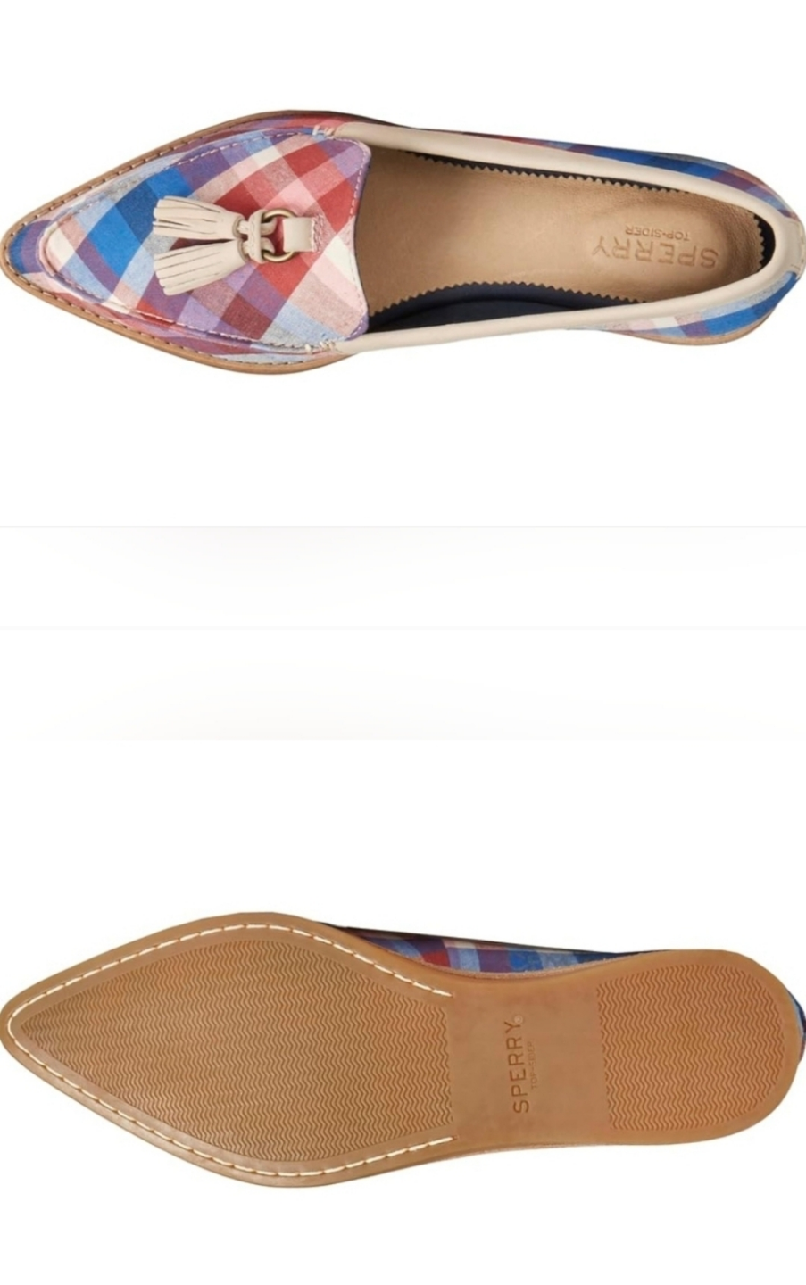 Sperry Women's Plaid Tassel Loafers - photo 3