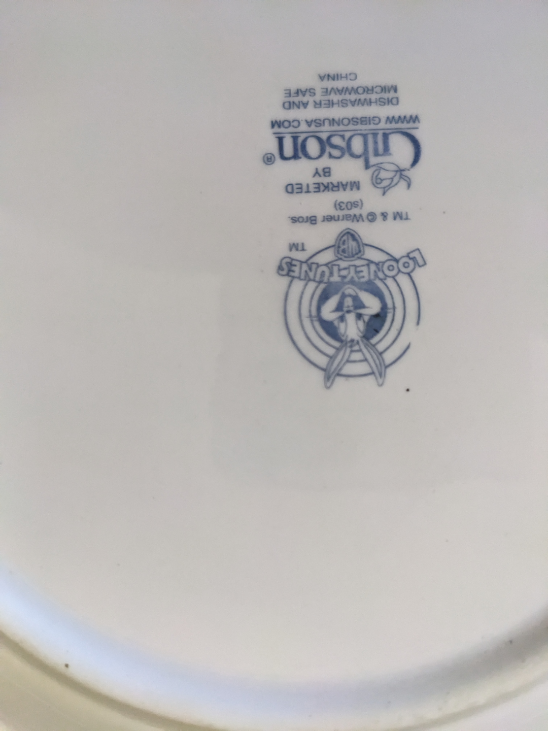 Looney Tunes Gibson Dinner Plates and Dessert Plate Set - photo 2