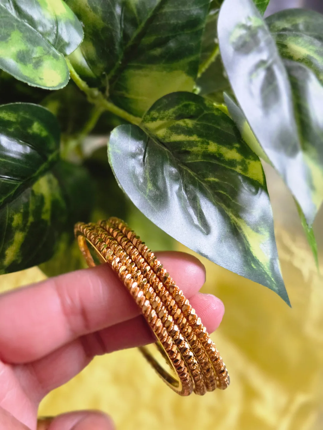 Gold-toned Bangles Set of Four thumbnail