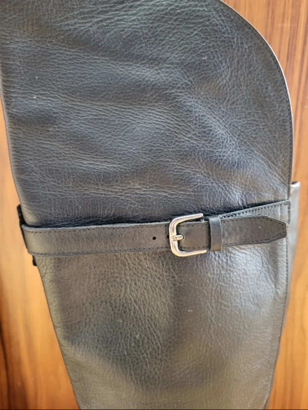 ❣️ Over the Knee Black Boots Genuine Leather - Size 6.5 image indicator(6)