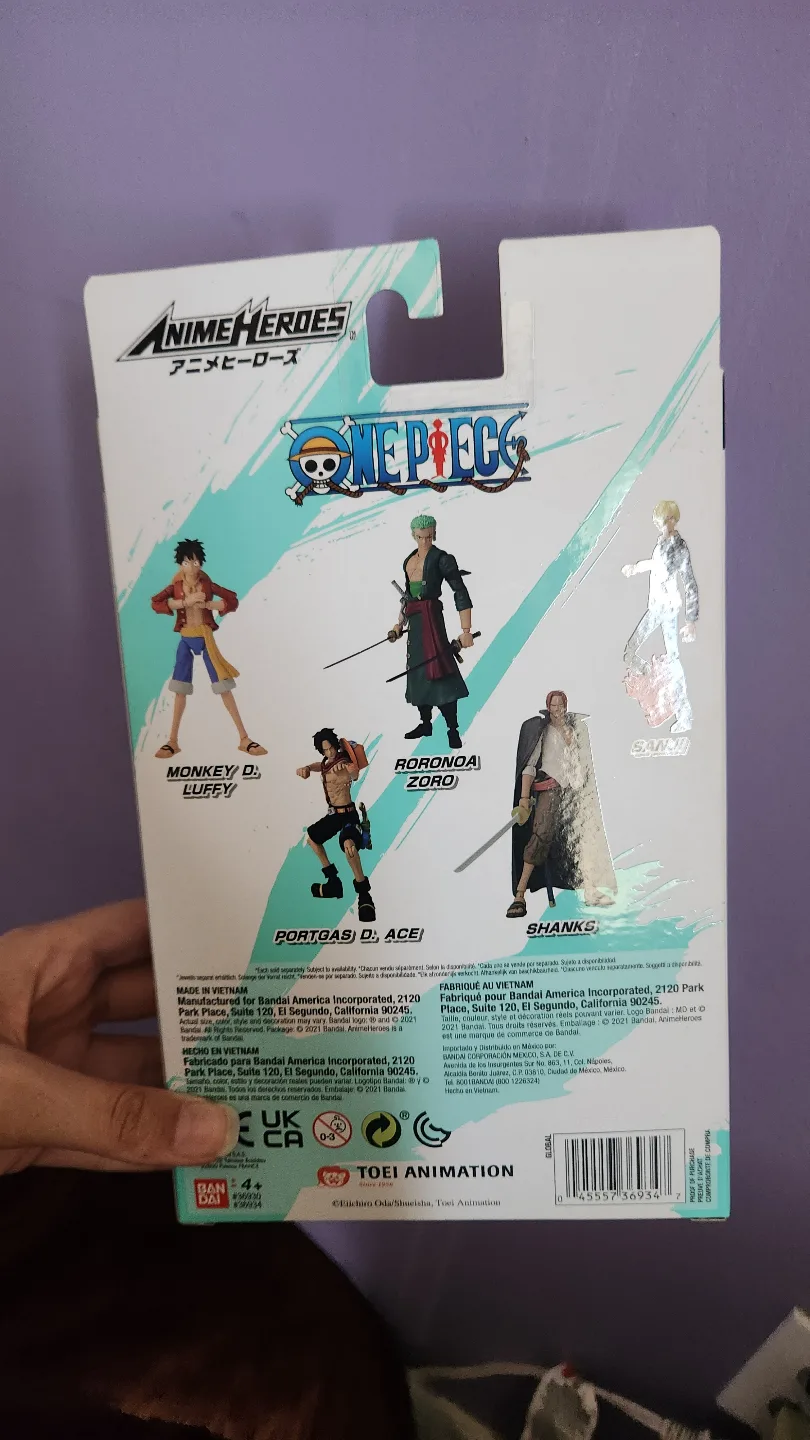 One Piece Anime Heroes Portgas D. Ace Figure🏒 image indicator(2)